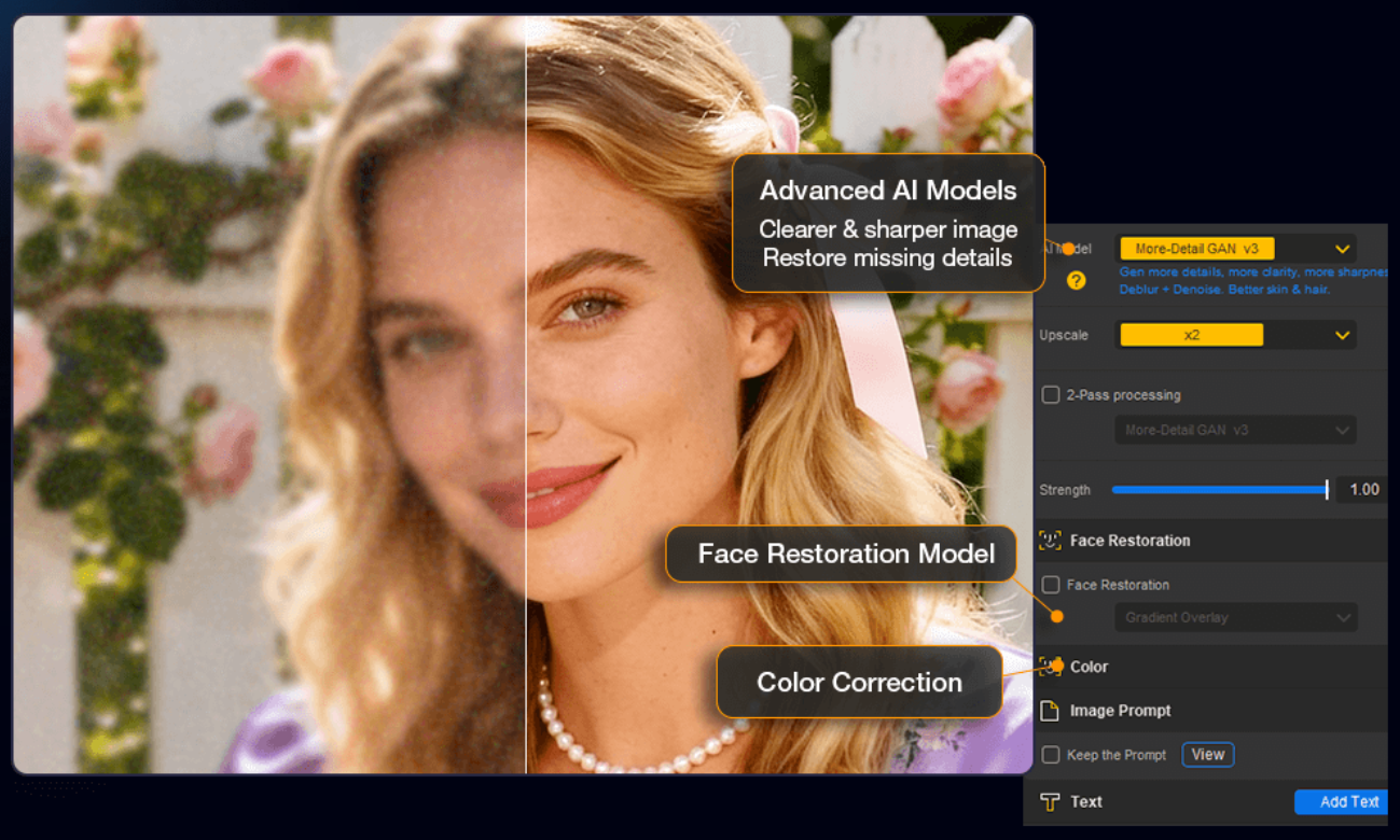 Aiarty Updates Video Enhancer v3.5 and Image Enhancer v3.9 with New Face Restoration, HDR, and Optimized Workflow