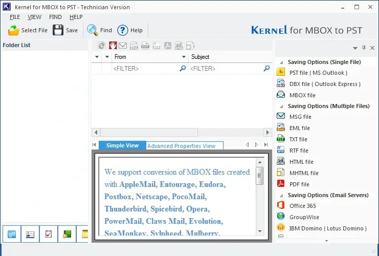 Kernel MBOX to PST Converter – New 26.0 Version Released with Upgraded and Advanced Features