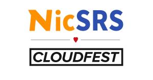 NicSRS logo and CloudFest logo
