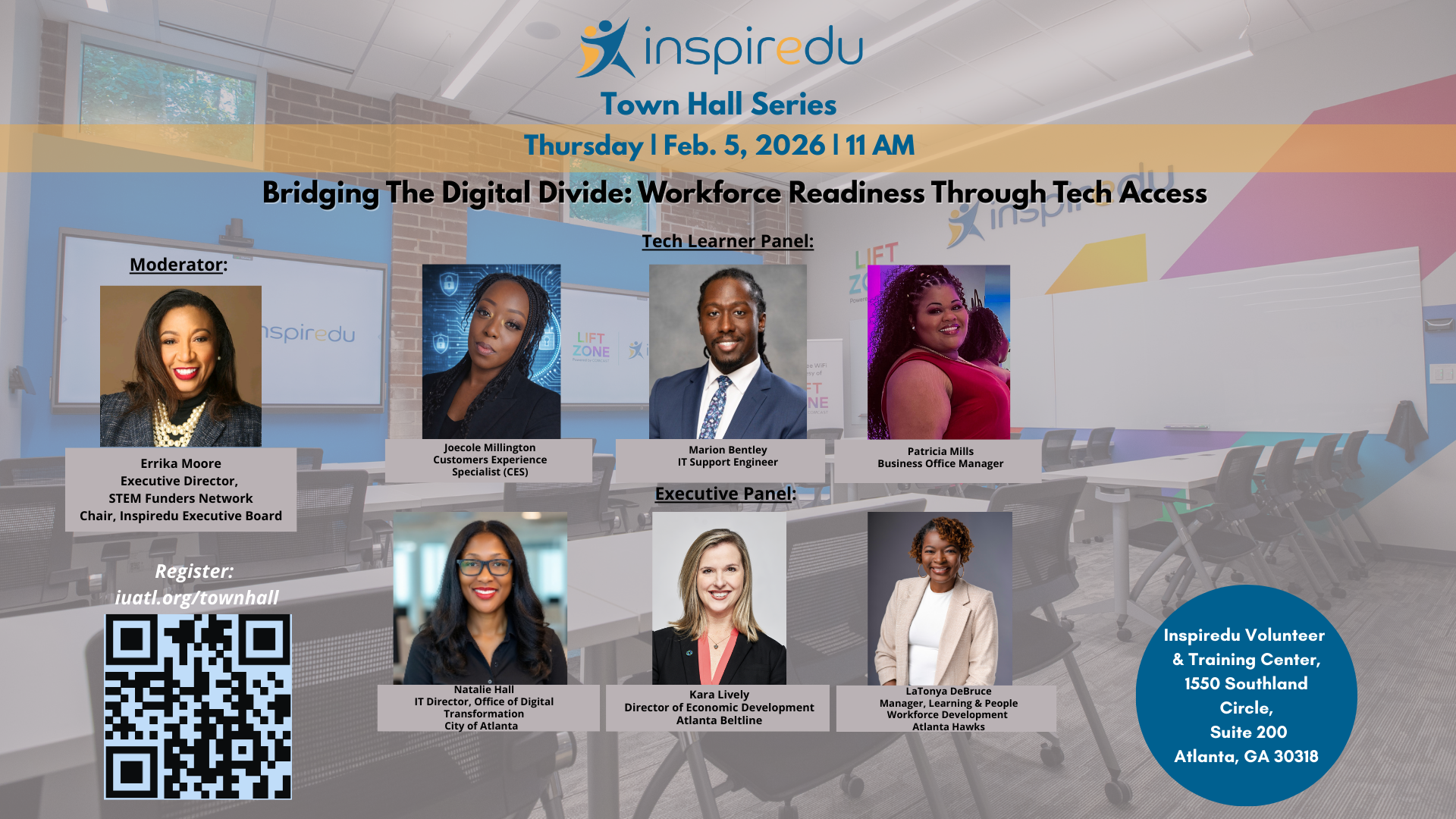 Inspiredu Town Hall Series Celebrates Workforce Development and Bridging the Digital Divide during Black History Month