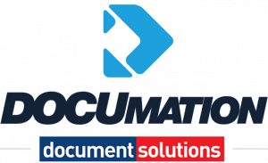 DOCUmation and Document Solutions logo lockup