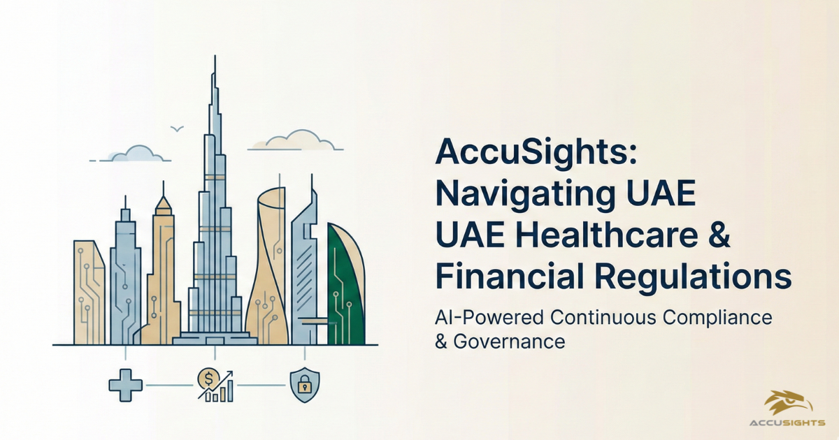 AccuSights Responds to Rising Regulatory Pressure Across UAE Healthcare and Financial Sectors