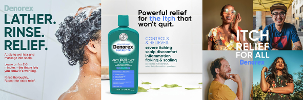 Denorex Launches New Severe Itch Anti-Dandruff Shampoo + Conditioner