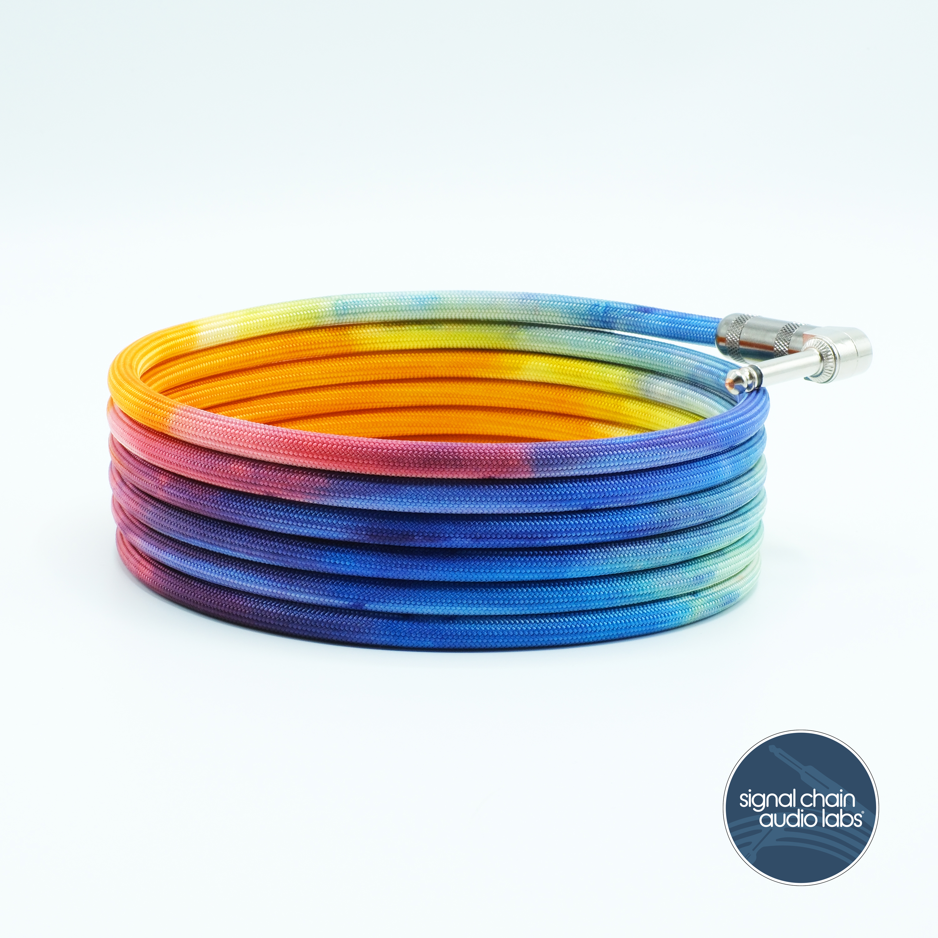 Signal Chain Audio Labs Launches Limited Edition Tie-Dyed Guitar Cables Honoring Bob Weir