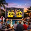 Outdoor LED Screen Hire Gains Popularity for Poolside and Backyard Events Across Australia
