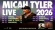 Micah Tyler Announces Micah Tyler Live In Concert Tour