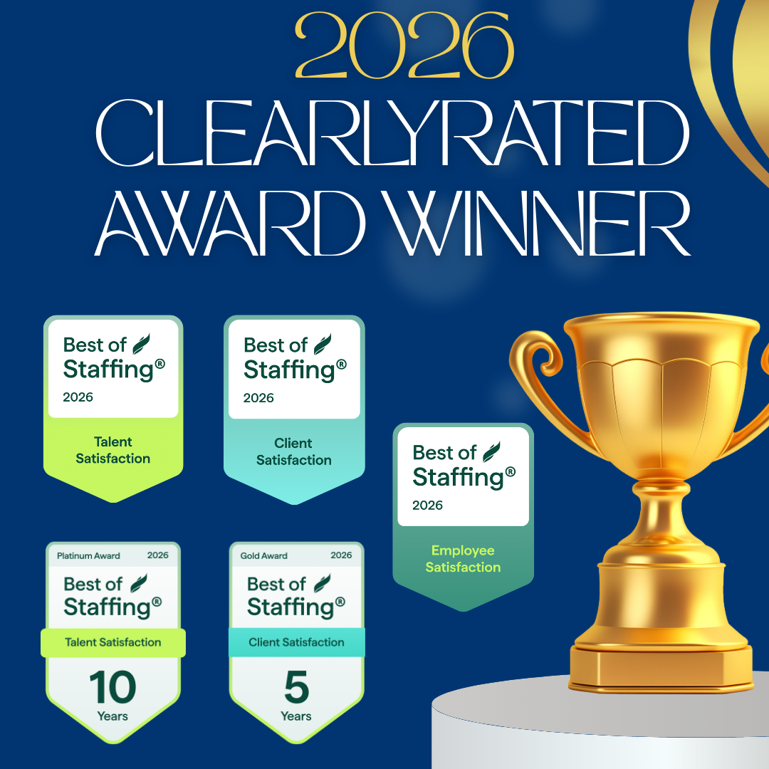 MPLT Healthcare Earns 2026 ClearlyRated Best of Staffing® Client, Talent, and Employee Awards
