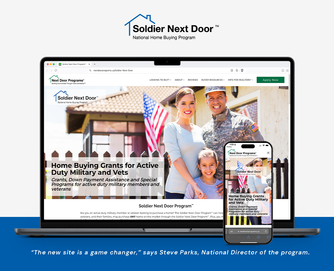 Soldier Next Door™ Unveils Major Website Overhaul to Better Serve Military Families Nationwide