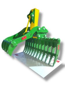 24630084 rake with hydraulic thumb