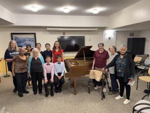 EAMA students perform at Seabury at Friendship Terrace, Washington, DC, October 2, 2025