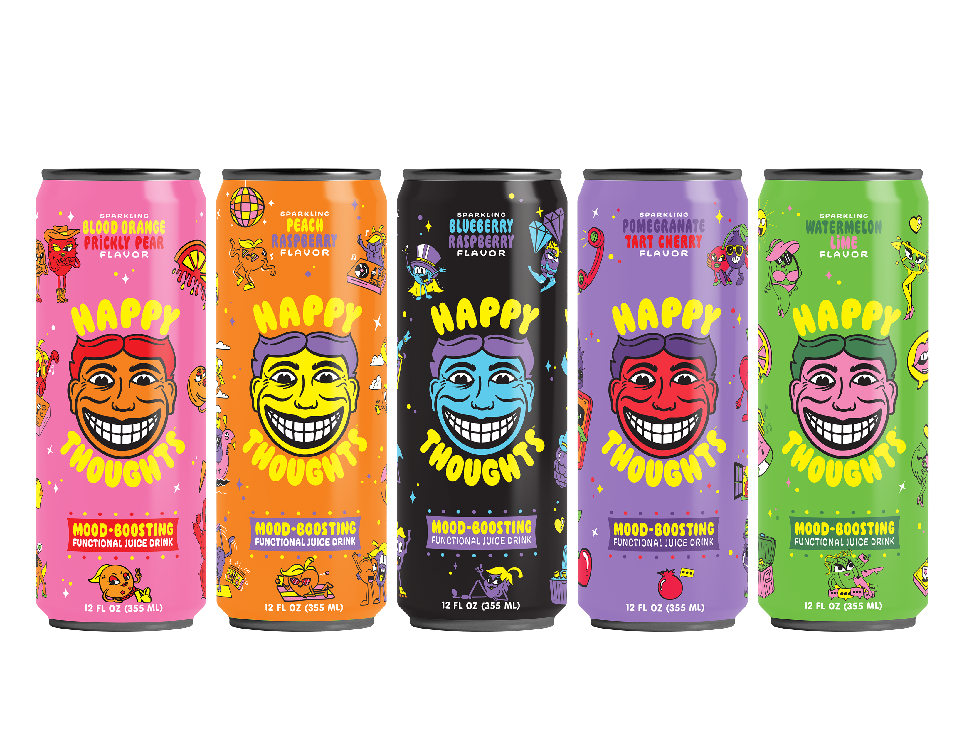 Introducing Drink Happy Thoughts: A Functional Beverage Brand Evolving to Spread Daily Happiness