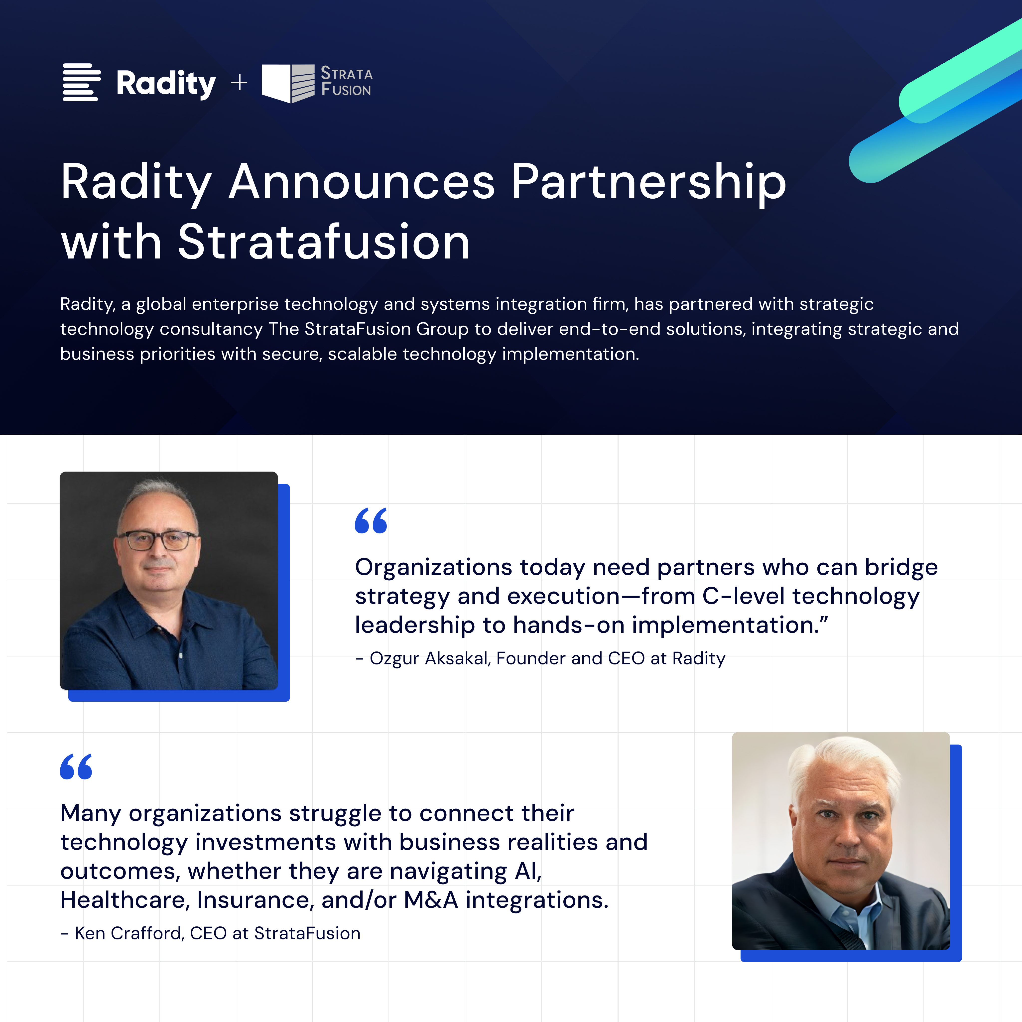 From Boardroom to Build: Radity and StrataFusion Group Partner to Bridge Strategy and Execution in Enterprise Technology