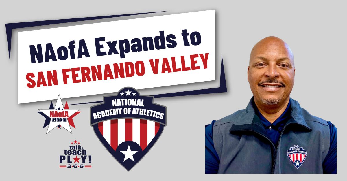 National Academy of Athletics Expands San Fernando Valley Youth Sports with Anthony Harris as Area Captain