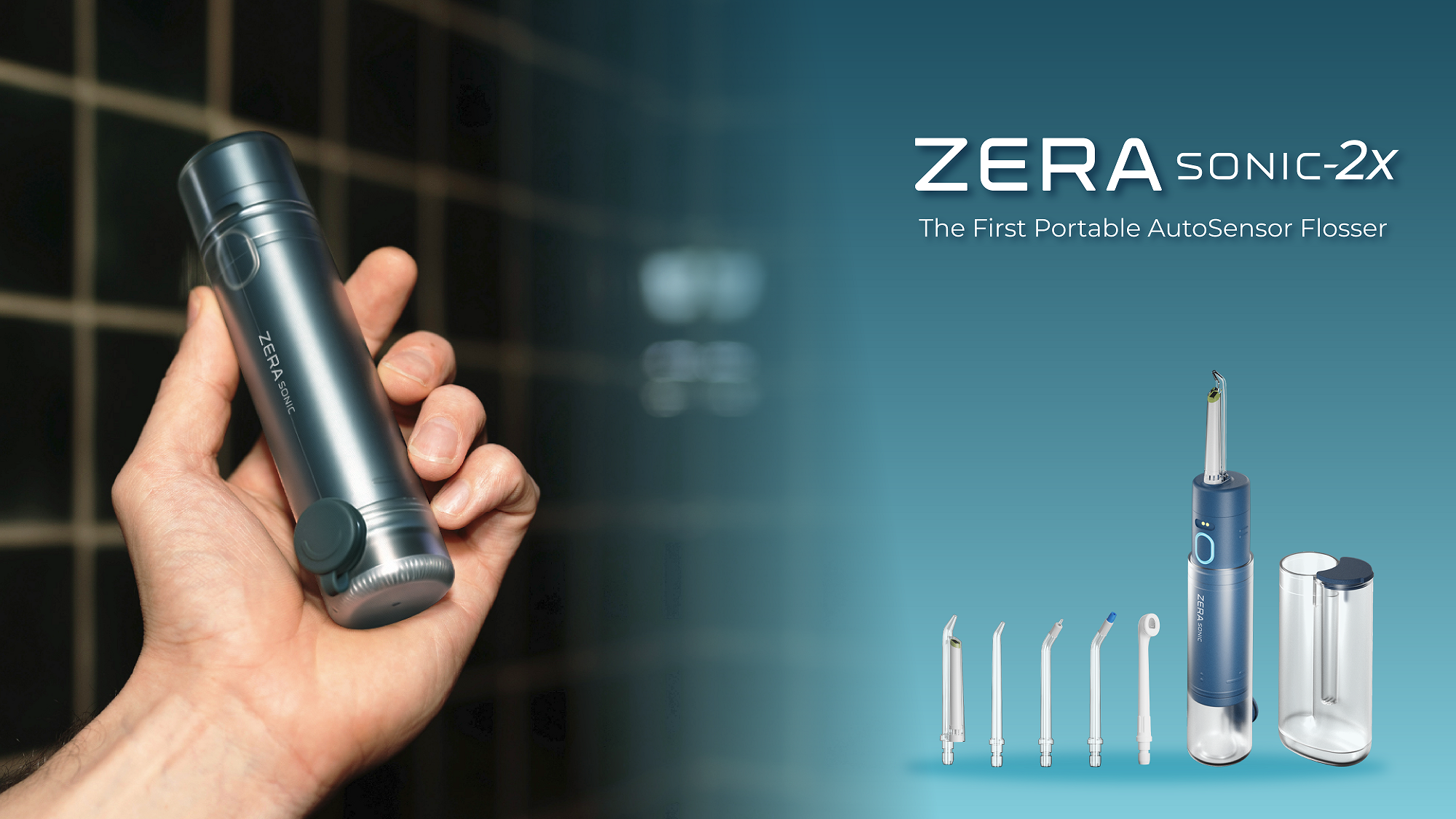 ZERA Unveils Sonic-2X: The World’s First Portable AutoSensor Flosser