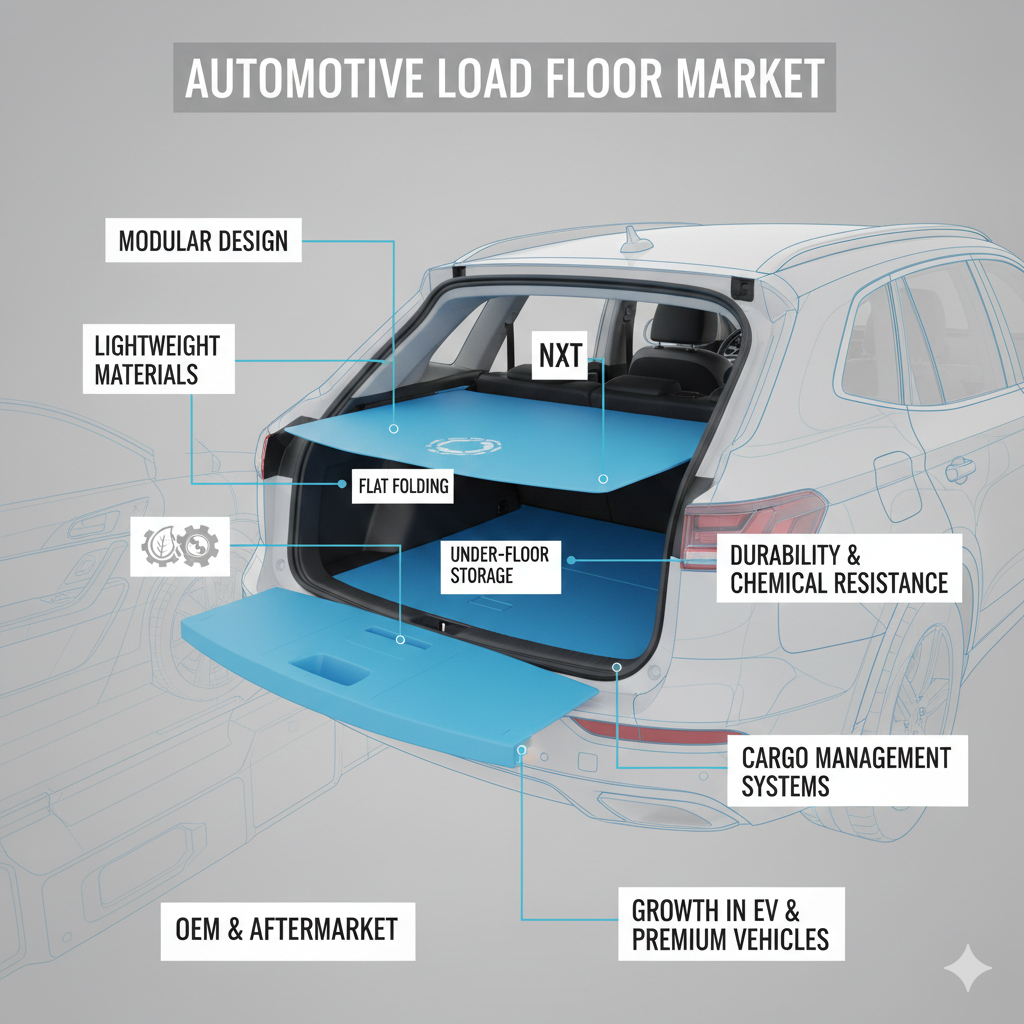 Global Automotive Load Floor Market Set to Reach USD 518.7 Million by 2036 as EV Architecture Redefines Interior Space