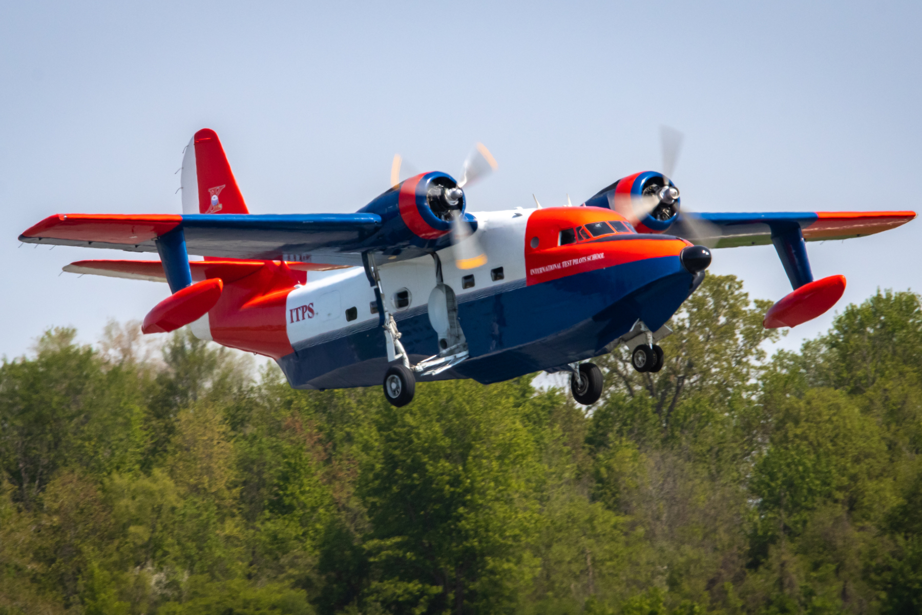 International Test Pilots School Wins U.S. Air Force Contract for Grumman HU-16C Albatross Flight Test Training Services