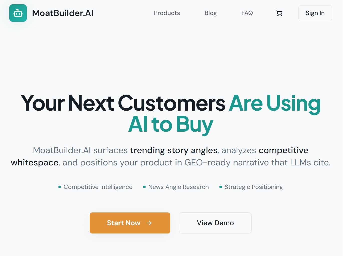 MoatBuilder.AI Ships First ‘GEO’ Storytelling Engine to Crack AI Discovery and Zero-Click Commerce for Startups and SMBs