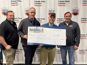 Donation to Operation Stand Down by Nashville Adventures by Paul Whitten