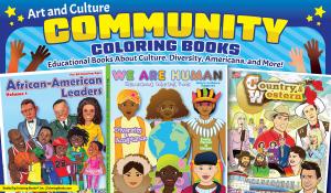If you can write the text about your community, we can build the entire coloring book around your words — from the cover art to the last page.