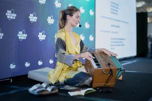 Sound healing session