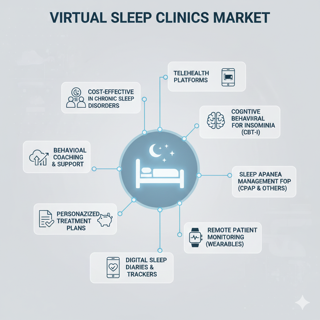 Virtual Sleep Clinics Market Projected to Surpass USD 5.5 Billion by 2036 as Remote Monitoring Redefine Sleep Medicine