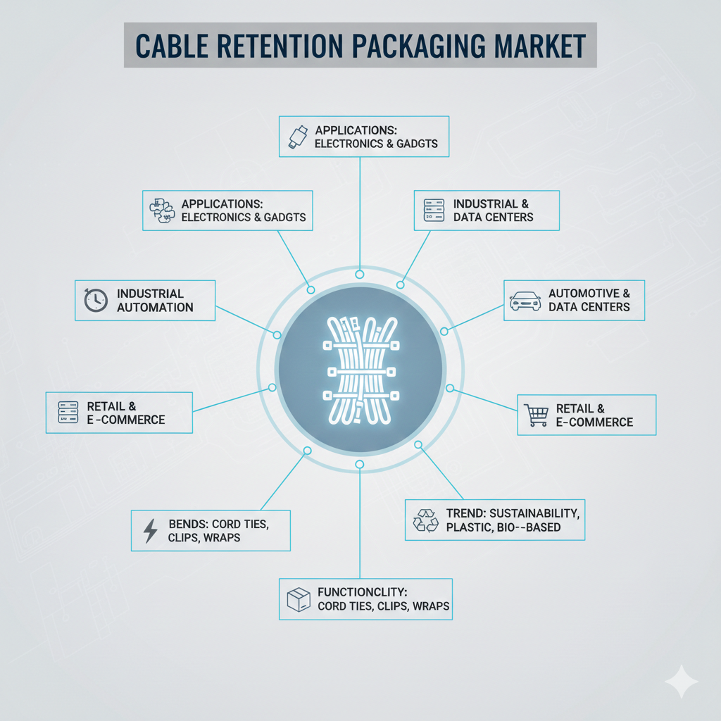 Cable Retention Packaging Market to Reach USD 2.2 Billion by 2036, Surging at 13.9% CAGR as Tech Giants Purge Plastics