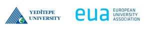 The European University Association and Yeditepe University logos
