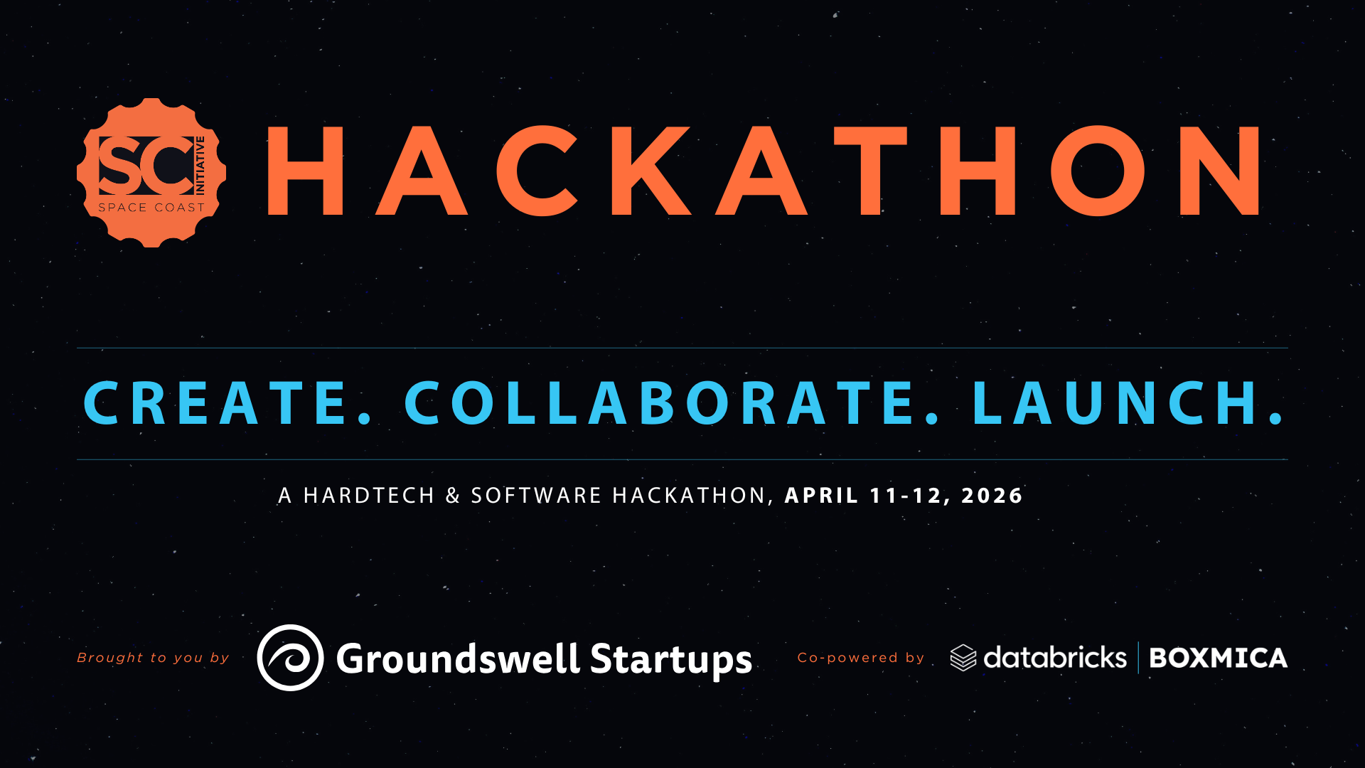 Groundswell Startups Announces SCI Hackathon 2026, Co-Powered by Databricks and BoxMica