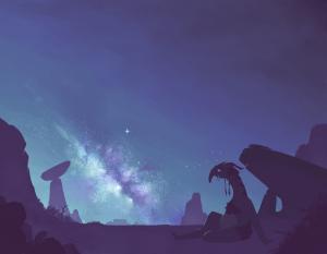 A peek inside "Flood in the Desert"