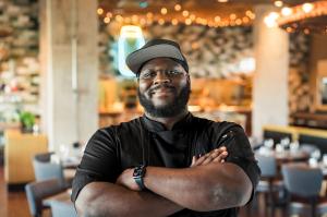 Chef Al-Hakim ShaBazz as Executive Chef of Campfire Restaurant