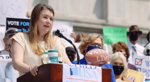 Dear Lara - Film Still.Protest in Philadelphia