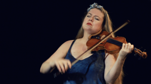 Dear Lara - Film Still.Playing Violin