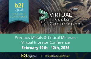 The conference features companies operating across the precious metals, copper, battery materials, and critical minerals value chain.