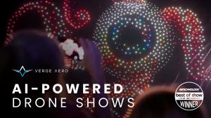 The team at Verge Aero is pleased to announce that AI-Powered Drone Show Technology has won in this year’s Best of Show Awards at ISE within the AVTechnology category ISE Best Of Show Winner AI-Powered Drone Shows Verge Aero