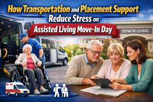 How Transportation and Placement Support Reduce Stress on Assisted Living Move-In Day