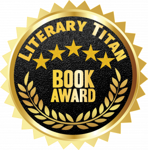 Literary Titan Gold Book Award badge.