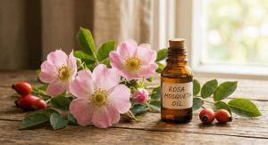 rosa mosqueta olej kvety