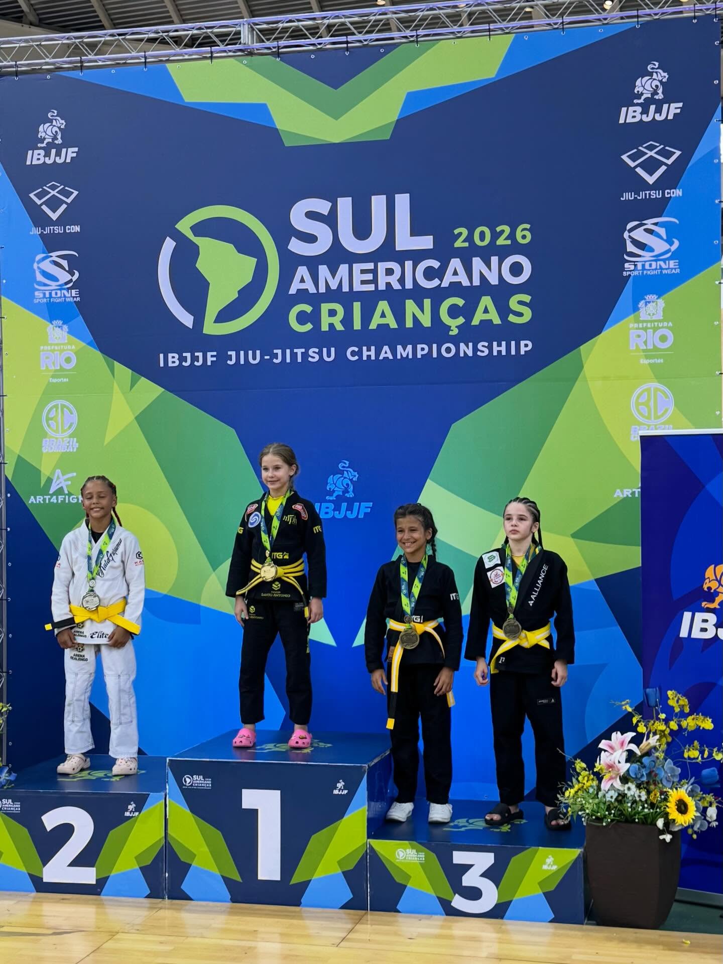 Youth World Champion Sarah Posenatto Wins Gold at Rio International Open and Repeats as IBJJF South American Champion