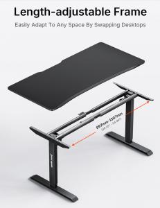 AndaSeat Spring Focus: X-Air and Xtreme Series Reflect Seasonal Shift Toward Breathable, Flexible Workspaces 19 Xtreme Desk Feature Length Ajustment