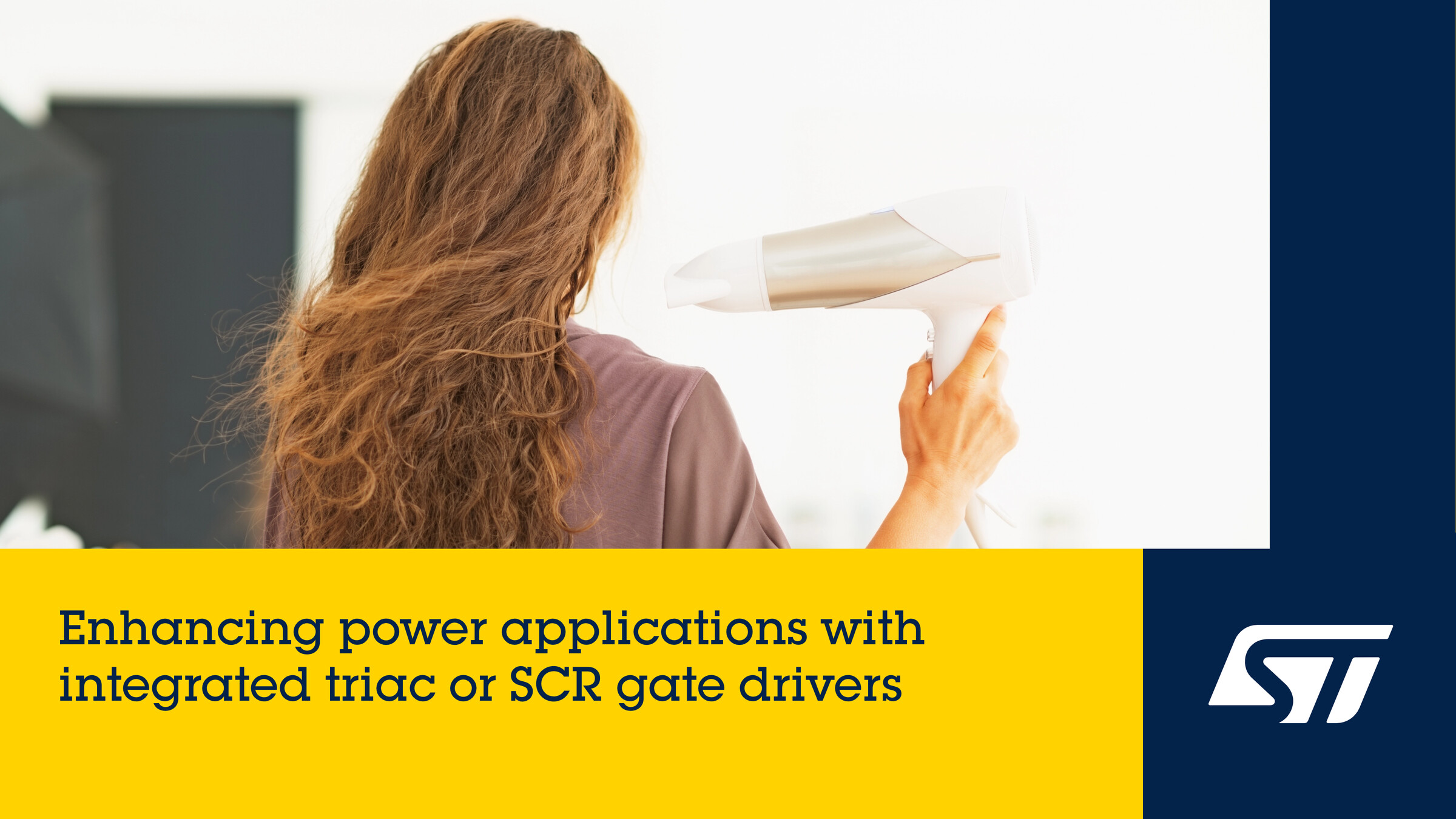 STMicroelectronics’ miniature thyristor driver saves space in small appliances