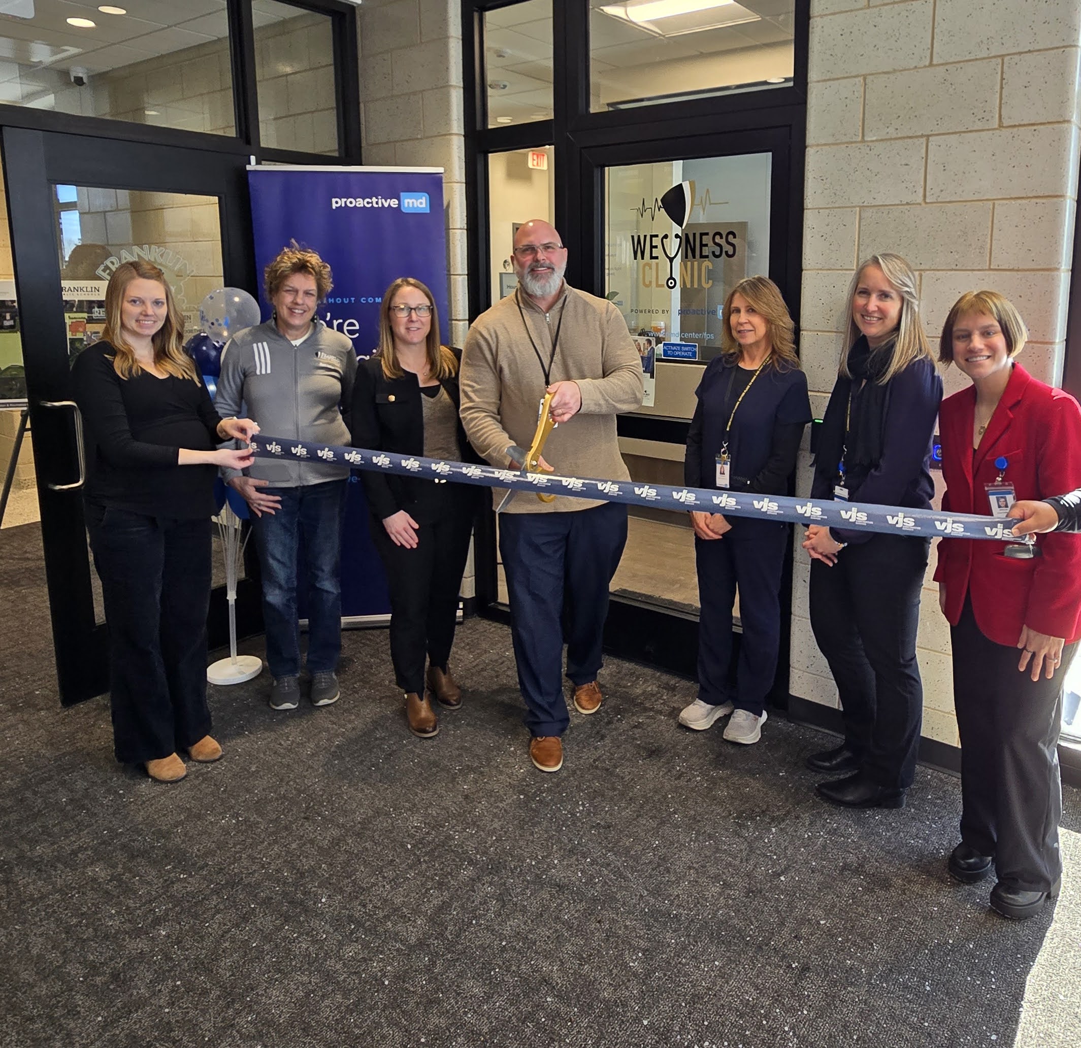 Franklin Public Schools and Proactive MD Celebrate the Opening of the FPS Wellness Clinic