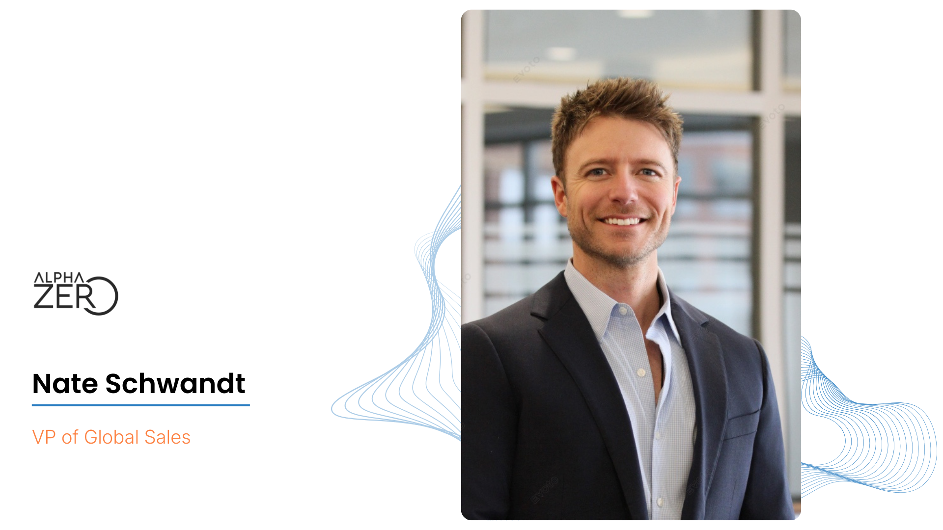 Alpha Zero Logistics Appoints Nate Schwandt as Vice President of Global Sales