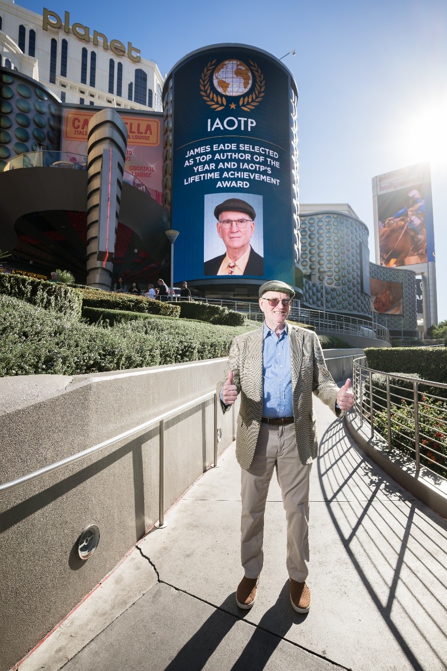 James Eade selected for Top Author of the Decade by IAOTP
