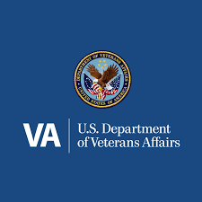 Blue logo for the US Department of Veterans Affairs