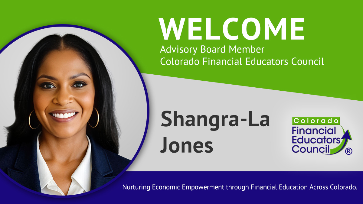 Shangra-La Jones, Founder of the Colorado Financial Literacy Project, Tapped for the Financial Educators Council Board