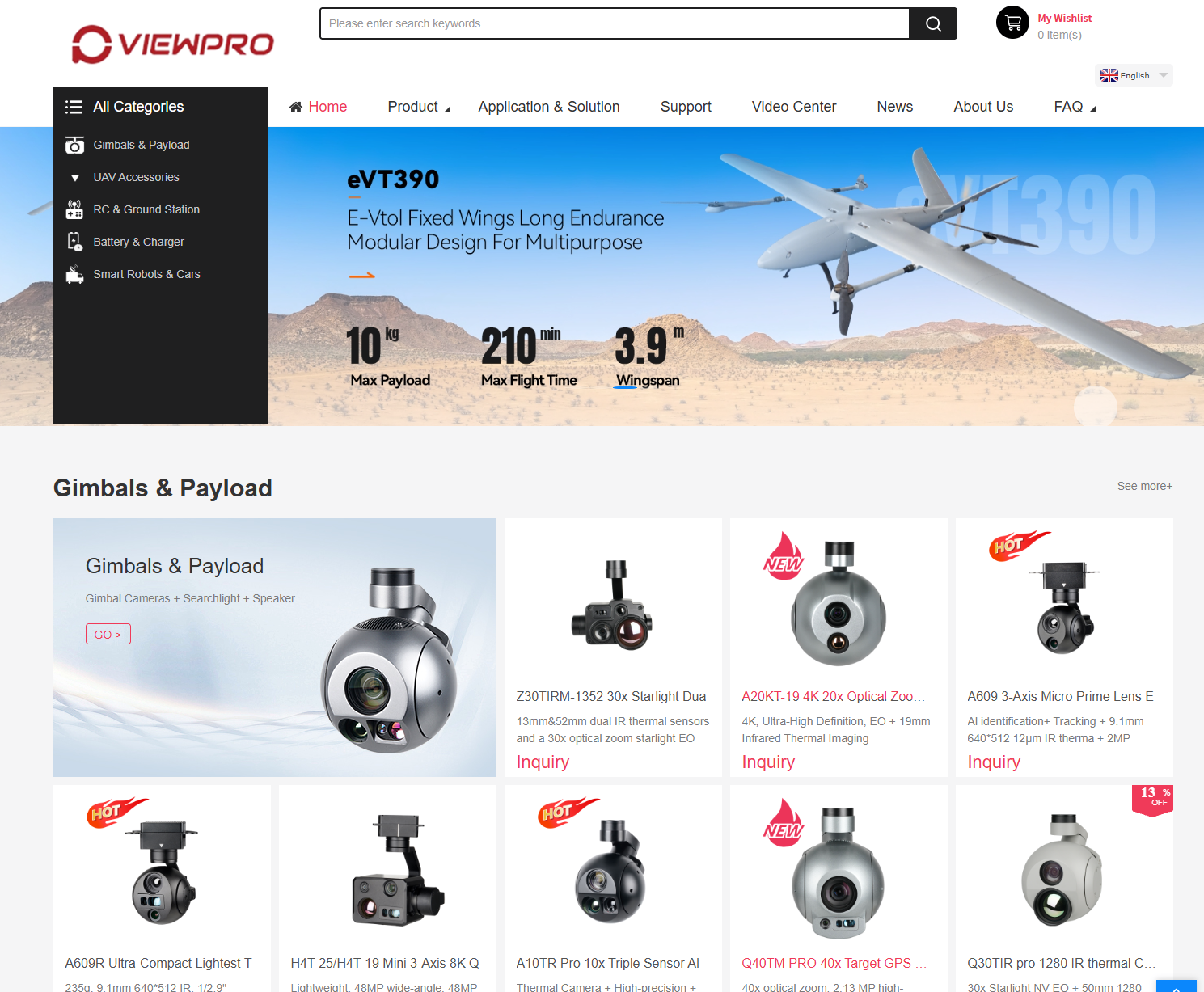 ViewproUAV: Global Leading Drone Gimbal Cameras Manufacturer Revolutionizing Industrial Aerial Intelligence