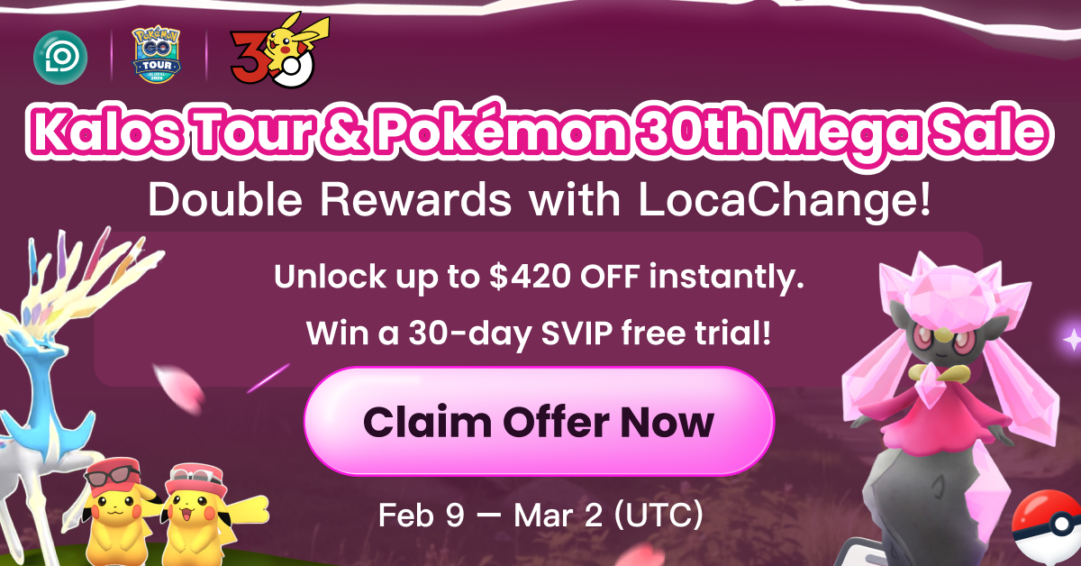 LocaChange Marks Pokémon’s 30th Anniversary with Dedicated Pokémon GO Tour Campaign for Trainers