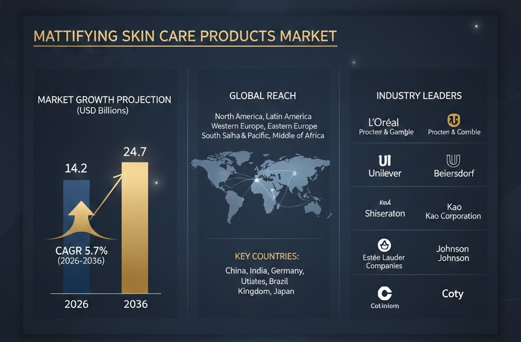 Mattifying Skin Care Products Market to Reach USD 24.7 Billion by 2036 on Regimen-Led and Compliance-Driven Growth