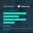 Coneksion and Hapag-Lloyd cooperate to bring Live Position visibility service to SAP users