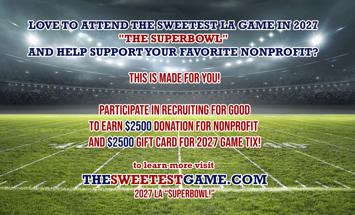 Recruiting for Good Launch The Sweetest Referral Reward for LA2027 Football Game
